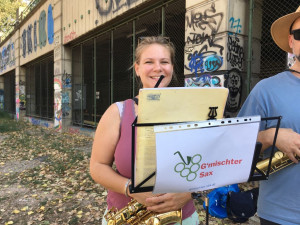 G'mischter Sax - Donaukanal 2018 - Babsi