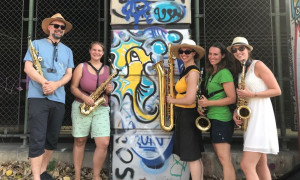 G'mischter Sax - Donaukanal 2018 - Seepferdchen